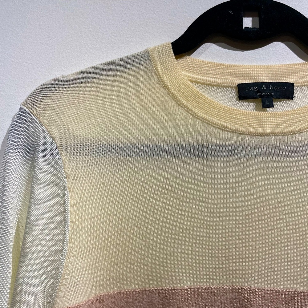 Rag & Bone silk and wool light sweater size L